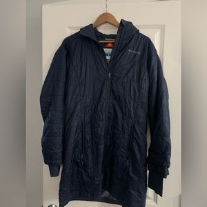 Columbia Winter Jacket - Navy, Medium